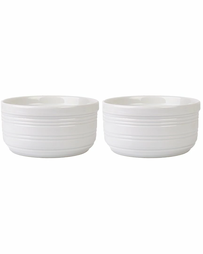 Home Essentials Set Of 2 18Oz Lines Ramekins Decorative Items & Frames 3 Home Essentials Set Of 2 18Oz Lines Ramekins Decorative Items & Frames