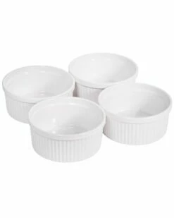 Home Essentials Mini 8Oz Ramekins Set Of 4 Decorative Items & Frames