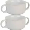 Home Essentials Set Of 2 20Oz Flat Soup Crocks Decorative Items & Frames -Home Essentials store 3050993832 RLLZ 1