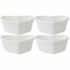 Home Essentials Set Of 4 8Oz Heart Shape Ramekin Decorative Items & Frames
