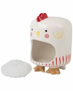 Home Essentials Rooster Scrubby Holder Soap & Lotion Dispensers