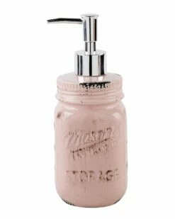 Home Essentials 8in Antique Blush Lotion Pump Soap & Lotion Dispensers