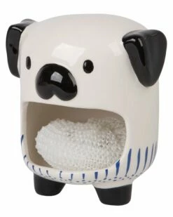 Home Essentials Dog Scrubby Holder Soap & Lotion Dispensers