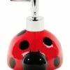 Home Essentials Ceramic Ladybug Lotion Pump Soap & Lotion Dispensers -Home Essentials store 3050993870 RLLZ 1