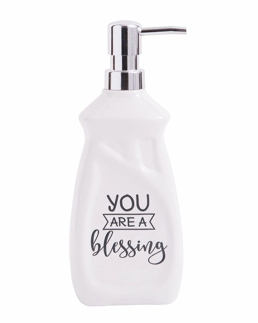 Home Essentials 9in 16Oz Bottle Shape Dispenser Soap & Lotion Dispensers 3 Home Essentials 9in 16Oz Bottle Shape Dispenser Soap & Lotion Dispensers