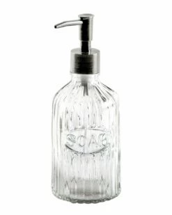 Home Essentials Soap Dispenser Clear Only Soap & Lotion Dispensers