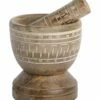 Home Essentials Etched Wood Mortar & Pestle Kitchen Tools & Gadgets -Home Essentials store 3050993935 RLLZ 1