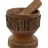 Home Essentials Small Bark Wood Mortar & Pestle Kitchen Tools & Gadgets 2 Home Essentials Small Bark Wood Mortar & Pestle Kitchen Tools & Gadgets -Home Essentials store 3050993937 RLLZ 1