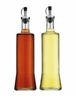 Home Essentials He Round 20Oz Oil & Vinegar Set Serveware