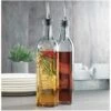 Home Essentials Tablescape Oil & Vinegar Cruets 16Oz Serveware -Home Essentials store 3050993980 RLLZ 1
