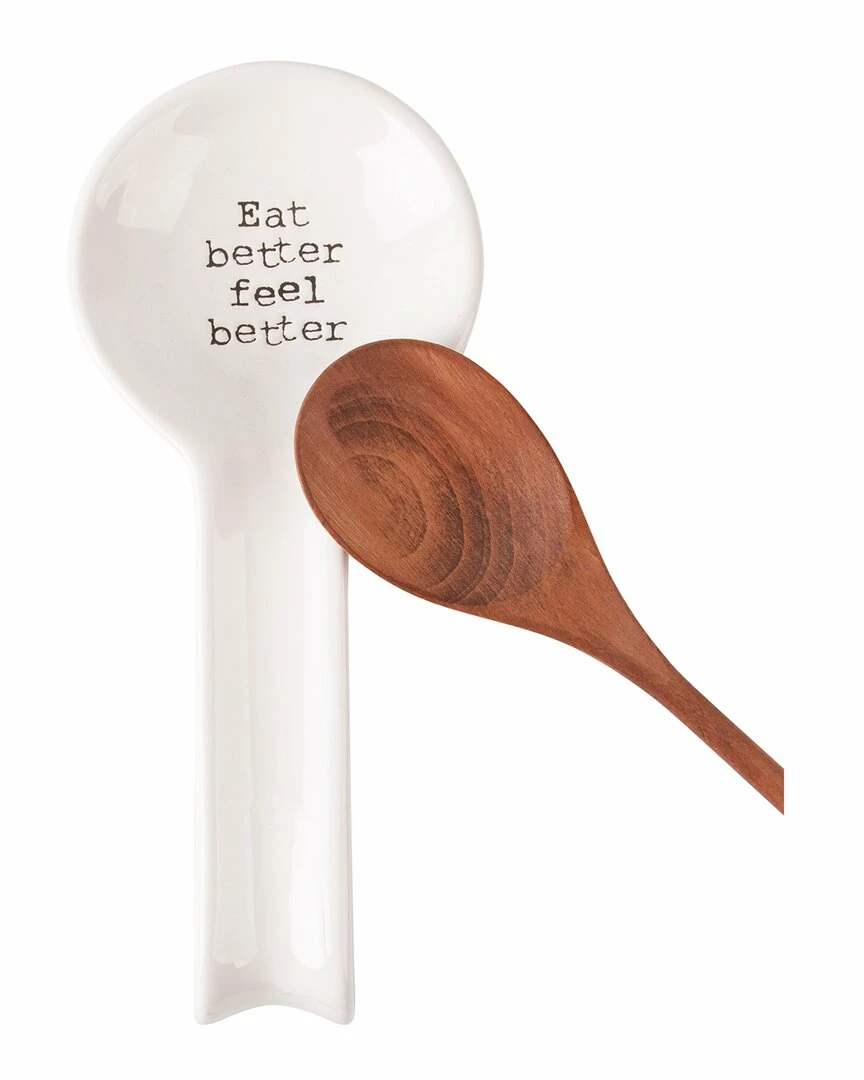 Home Essentials 11.5in Rd Head Spoonrest Eat Better Serveware 3 Home Essentials 11.5in Rd Head Spoonrest Eat Better Serveware