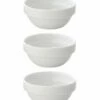 Home Essentials Ff Set Of 3 3.5in Porcelain Pinch Bowls Serveware -Home Essentials store 3050993993 RLLZ 1