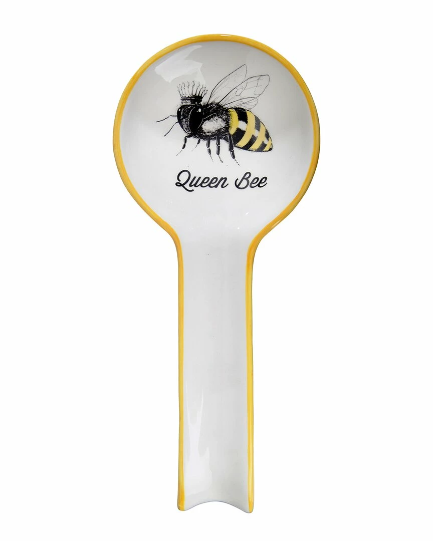 Home Essentials 11.5in Queen Bee Rd Spoon Rest Serveware 3 Home Essentials 11.5in Queen Bee Rd Spoon Rest Serveware