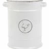 Home Essentials 7in Grey 2-Hndl Crock With Logo Serveware