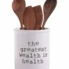 Home Essentials 6in Wealth Health Utensil Crock Serveware -Home Essentials store 3050994010 RLLZ 1