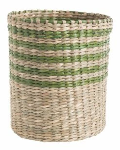 Home Essentials 6in Seagrass Green Cyan Utensil Crock Serveware