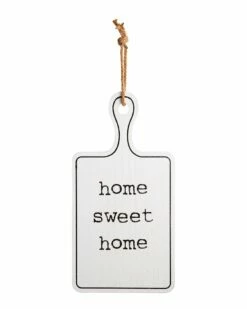 Home Essentials Ja 14in Wd Paddle Bd Home Sweet Serveware