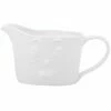 Home Essentials 20Oz Embossed Face Gravy Boat Mrs Serveware