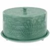 Home Essentials 13in Sage Covered Cake Dome Serveware -Home Essentials store 3050994258 RLLZ 1
