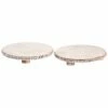 Home Essentials Set Of 2 Round Bead Wood Trivet Serveware -Home Essentials store 3050994281 RLLZ 1