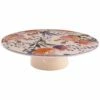 Home Essentials 10in Floral Rd Footed Cake Stand Serveware -Home Essentials store 3050994283 RLLZ 1