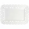 Home Essentials 16X11 Pierced Scroll Rectangle Platter Serveware