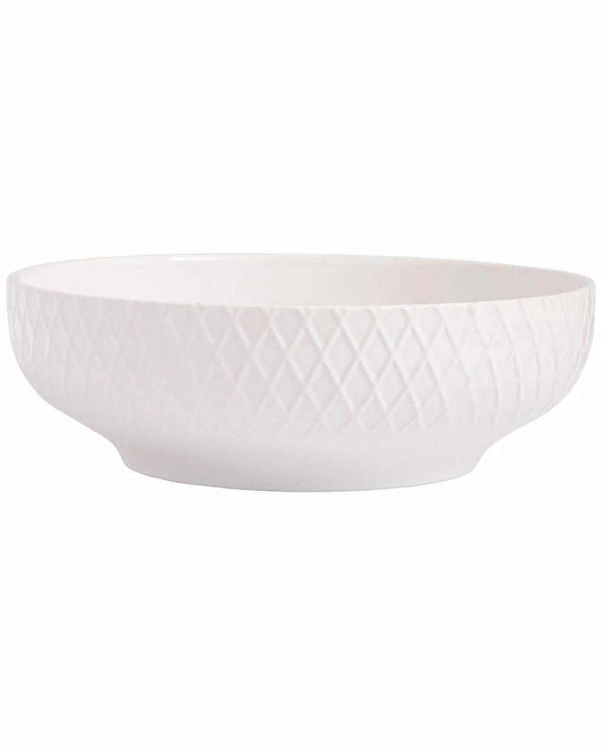 Home Essentials 13Inrnd Embossed Diamond Serv Bowl Serveware 3 Home Essentials 13Inrnd Embossed Diamond Serv Bowl Serveware