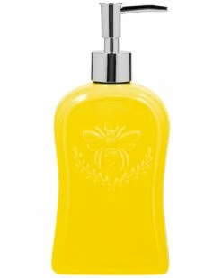 Home Essentials 8.25in 14Oz Yellow Lotion Display Soap & Lotion Dispensers